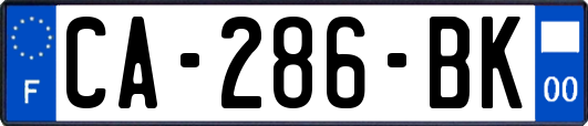 CA-286-BK