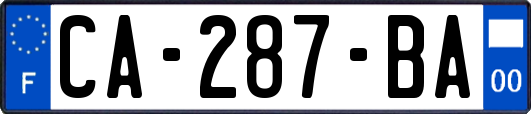 CA-287-BA