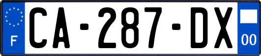 CA-287-DX