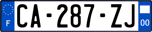 CA-287-ZJ