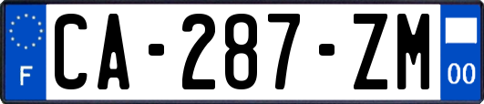 CA-287-ZM