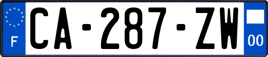 CA-287-ZW