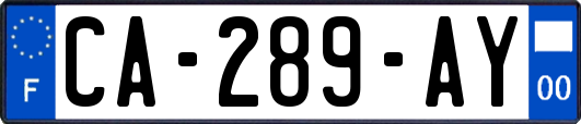 CA-289-AY