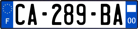 CA-289-BA