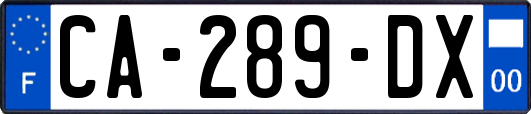 CA-289-DX