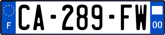 CA-289-FW