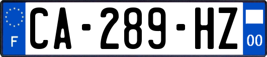 CA-289-HZ