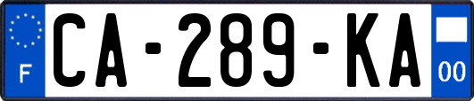 CA-289-KA
