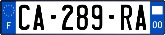 CA-289-RA