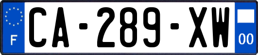 CA-289-XW