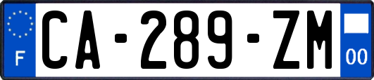 CA-289-ZM