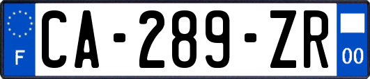 CA-289-ZR