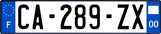 CA-289-ZX