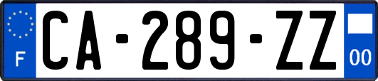 CA-289-ZZ