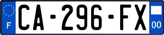 CA-296-FX