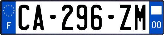 CA-296-ZM