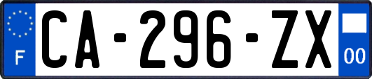 CA-296-ZX