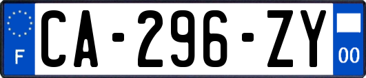 CA-296-ZY