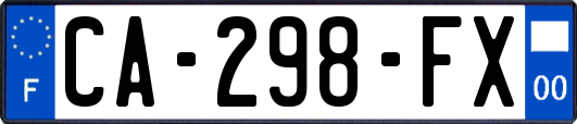 CA-298-FX