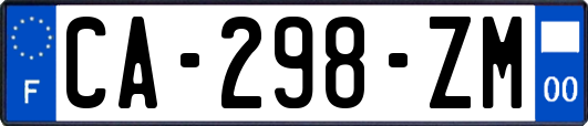 CA-298-ZM