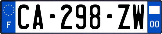 CA-298-ZW