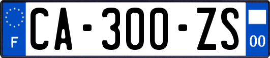 CA-300-ZS