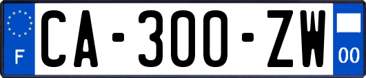 CA-300-ZW