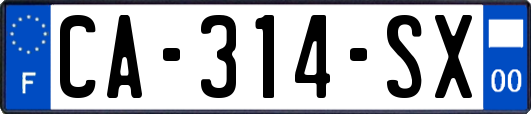 CA-314-SX