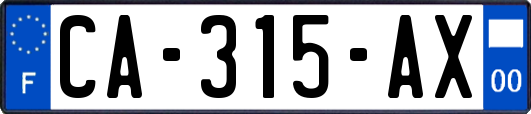 CA-315-AX