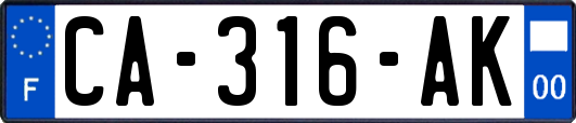 CA-316-AK