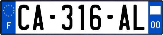 CA-316-AL