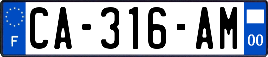 CA-316-AM