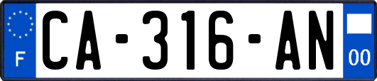 CA-316-AN