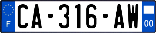 CA-316-AW