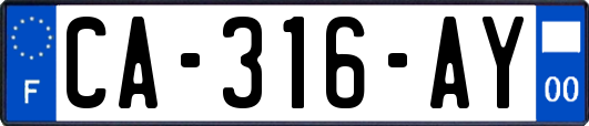 CA-316-AY