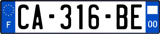 CA-316-BE