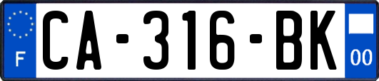CA-316-BK