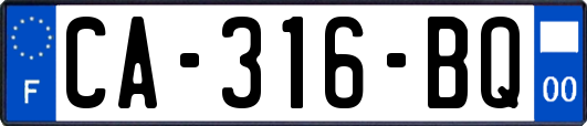 CA-316-BQ