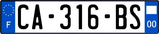 CA-316-BS