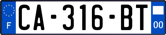 CA-316-BT