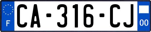 CA-316-CJ