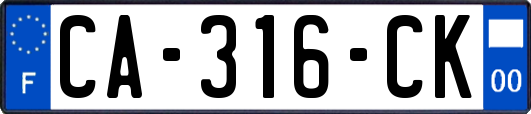 CA-316-CK