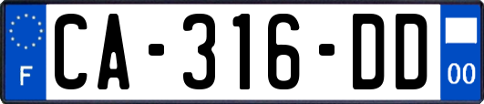 CA-316-DD