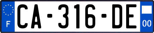 CA-316-DE