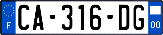 CA-316-DG