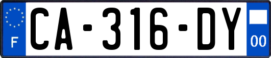 CA-316-DY