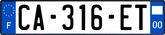 CA-316-ET