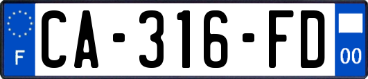 CA-316-FD