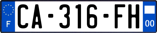 CA-316-FH