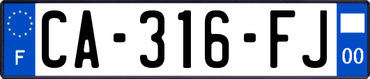 CA-316-FJ